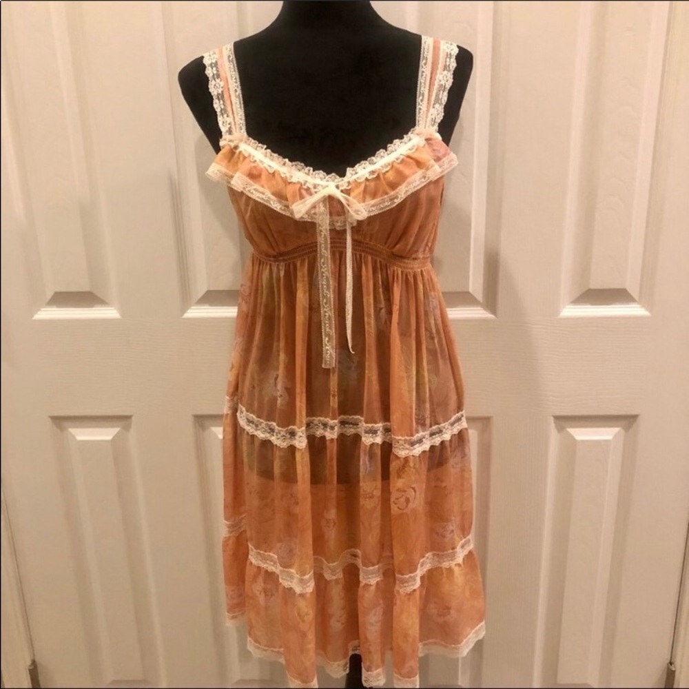 Victoria’s Secret Angels Sheer Chemise Slip Dress
